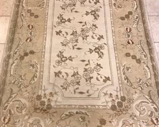 46. 43x65 WoolSilk Aubusson