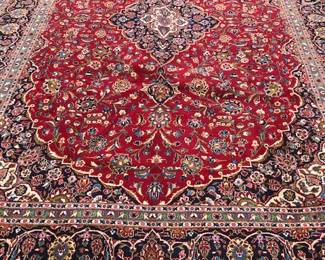 2. 9x128 Antique Persian Kashan