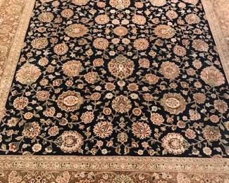 78. 8x10 WoolSilk Isfahan