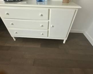 White dresser