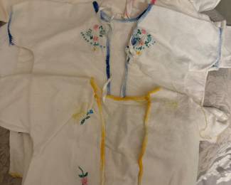 Vintage baby girl tops
