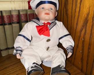 Vintage sailor doll