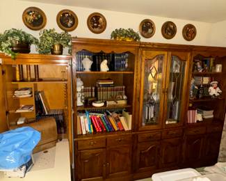 Vintage wall unit