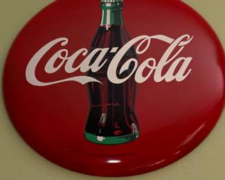 Home decor coca cola sign