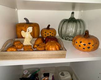 Misc pumpkins home decor