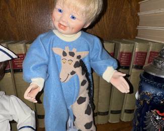 Vintage collector doll