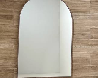 WALL MIRROR | Curved wall mirror - h. 36 x w. 24 in