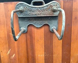 Antique Globe Wernieke Columbia File, from the makers of the barrister bookcase