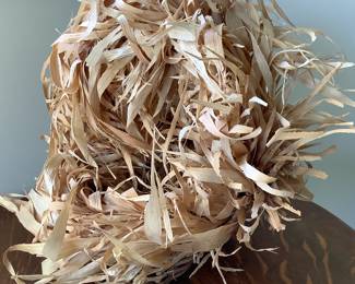 Corn husk basket