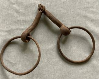 Antique 1800s horse bits