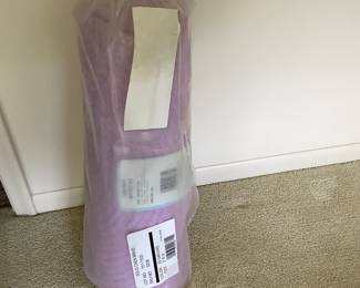 New in package purple rug