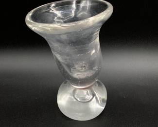 Unusual shape/tilt vase
