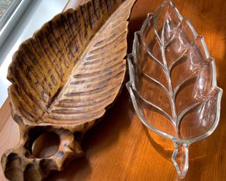 Leaf nut dishes
