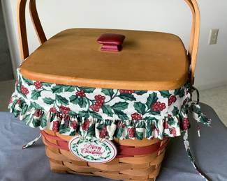 Just one of many Longaberger baskets