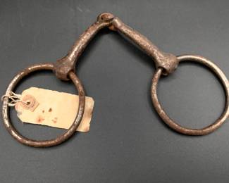 Antique horse bits