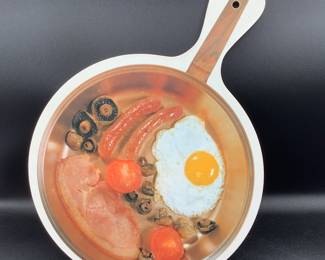Made in England melamine skillet