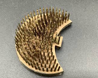 Brass flower frog