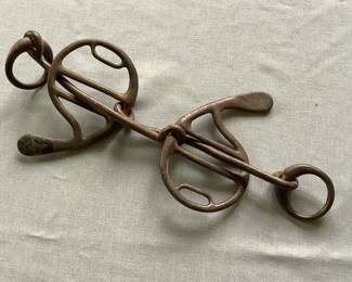 Antique horse bits