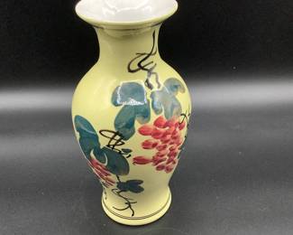 Hand painted vase