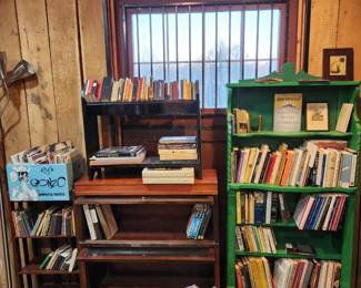 Great reading. The cabinets are for sale. 
