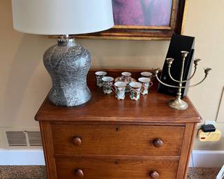 Vintage three-drawer chest.