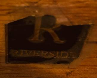 Vintage Riverside 3 Drawer Night Stand.