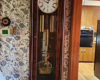 Wall mounted Grandfather clock by
Trend