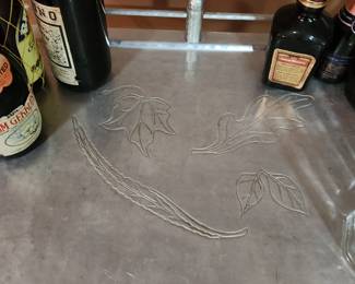 Wright Era Everlast aluminum folding bar tray / table