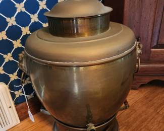 Vintage Brass  Urn 