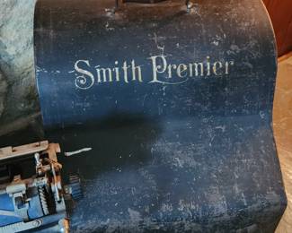 Cover for the Smith premier typewriter