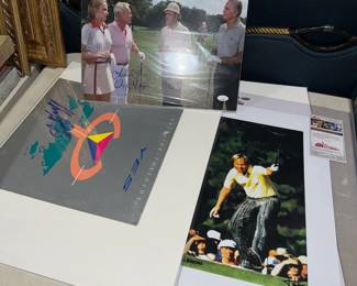 Signed Golf Memorabilia Orlando Estate Auction