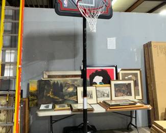 Basketball Hoop Orlando Estate Auction