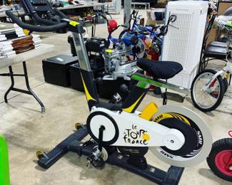 Le Tour de France Stationary Bicycle Orlando Estate Auction