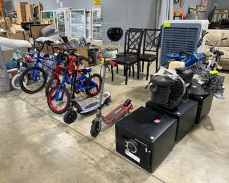 Bikes, Safes and more