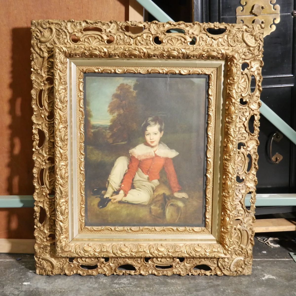 Framed Art Print Of Lord Seaham by Sir Thomas Lawrence