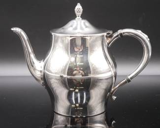 WM A Rogers Silver Plate Tea Pot