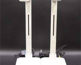 Pair Of Intertek C.Crane Aenoic 2 Led Desk Lamps #DL-60H