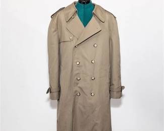 1970's London Towne Men’s Long Trench Coat with Belt