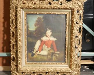 Framed Art Print Of Lord Seaham by Sir Thomas Lawrence