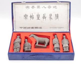 Terracotta Warriors of Qin Dynasty 5pc Set