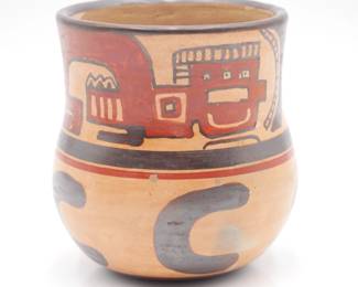San Vincente Nicoya Costa Rican Pottery Jar