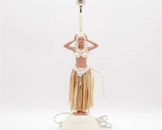 Hula Girl Lamp