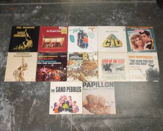 Lot Of 12 Motion Picture Soundtrack Vinyls