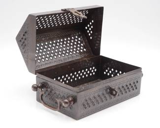 1970s Vintage Jali Treasure Box