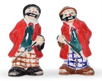 Vintage Emmett The Clown Salt & Pepper Shakers