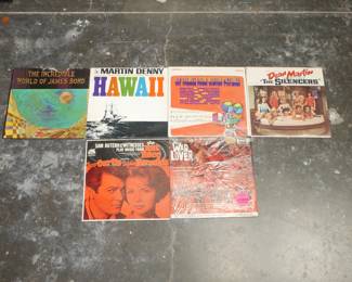 Lot Of 6 Motion Picture Soundtrack Vinyls