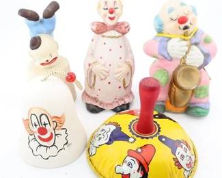 Lot Of Five Clown Bells ft. Jasco, Sandstone Creation, Kirchhof + More