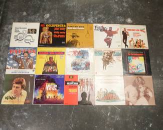 Lot Of 15 Motion Picture Soundtrack Vinyls