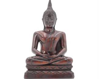 Solid Cast Iron Japanese Buddha Statue