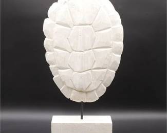 Tortoise Shell Sculpture With Stand